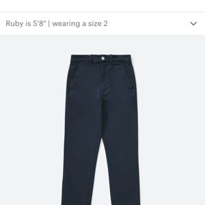 Everlane - Slim Leg Crop